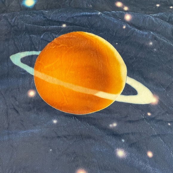 Space / Galaxy Floor Pillow Bed Lounger Cover, Cozy & Stylish Seating - Picture 10 of 10